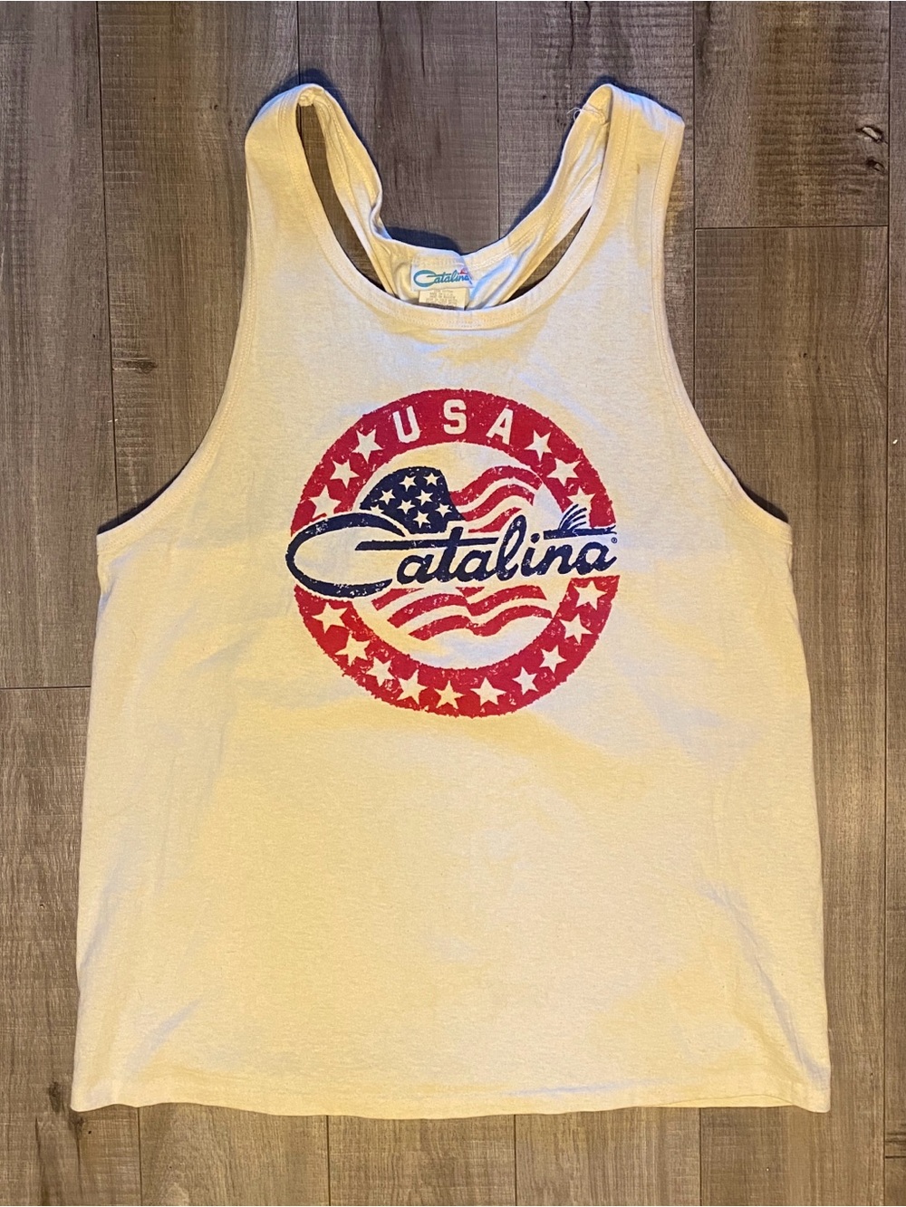 🇺🇸 Vintage Catalina USA Tank Top 🇺🇸